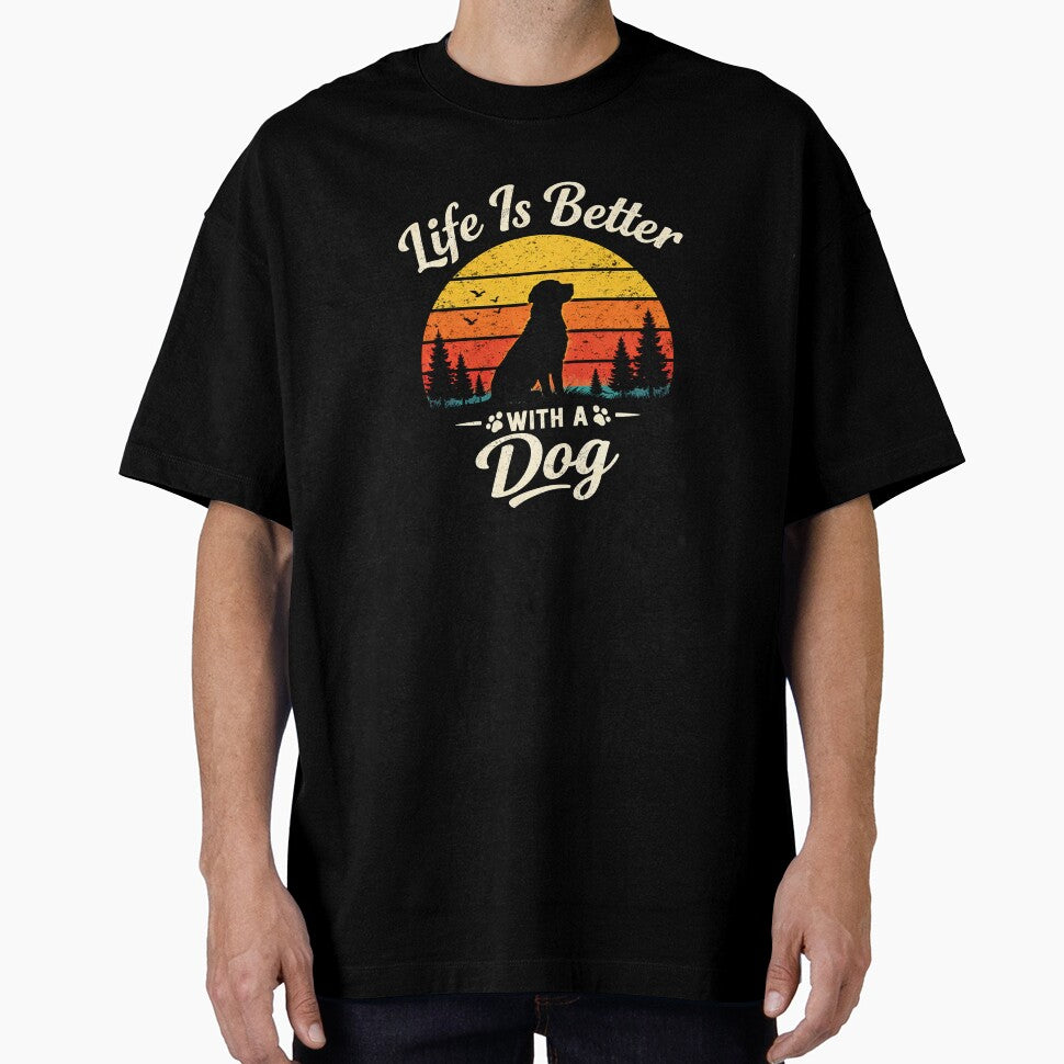 Life is Better with a Dog by Cotton Theory