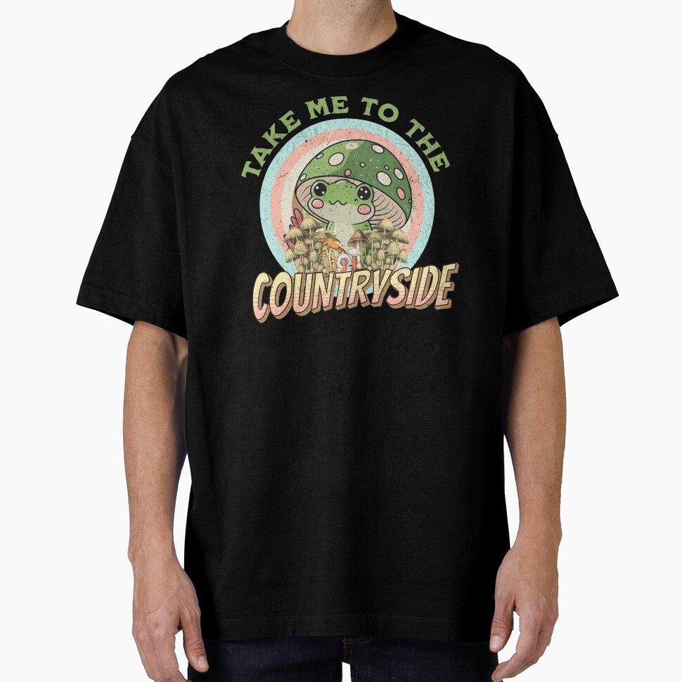 Cottagecore Frog Mushroom by TheSeraphic T-Shirts, Hoodie, Sweatshirt | BlankRebels.com (Image 1)