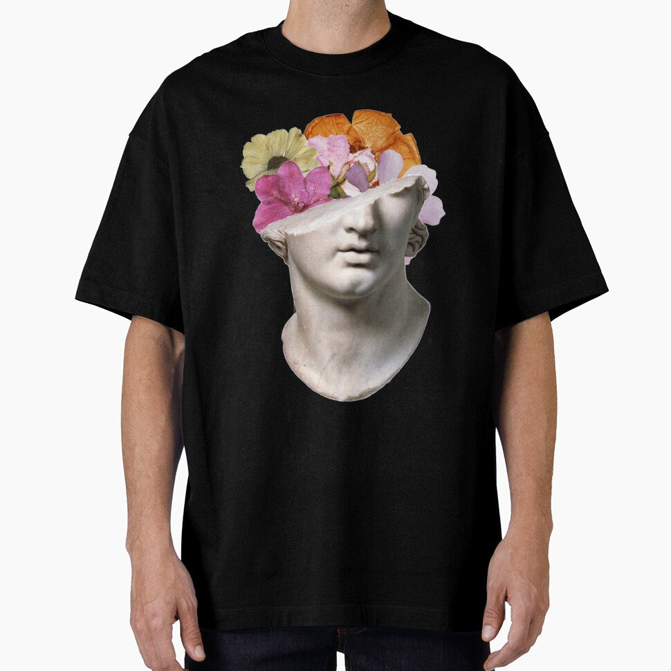 flower statue collage by ninacollages T-Shirts, Hoodie, Sweatshirt | BlankRebels.com (Image 1)