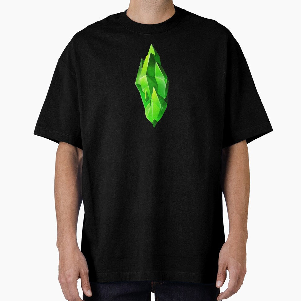 Green Crystal Gem: Crystal Collection by Carter Schmidt T-Shirts, Hoodie, Sweatshirt | BlankRebels.com (Image 1)