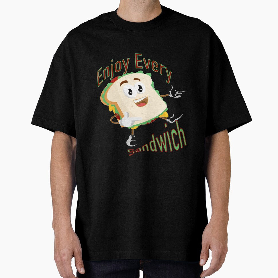 Enjoy Every Sandwich - If its Not Food or Anime I dont Care - Sticker Pack by PupnkittyMania ⭐⭐⭐⭐⭐ T-Shirts,... (Image 1)