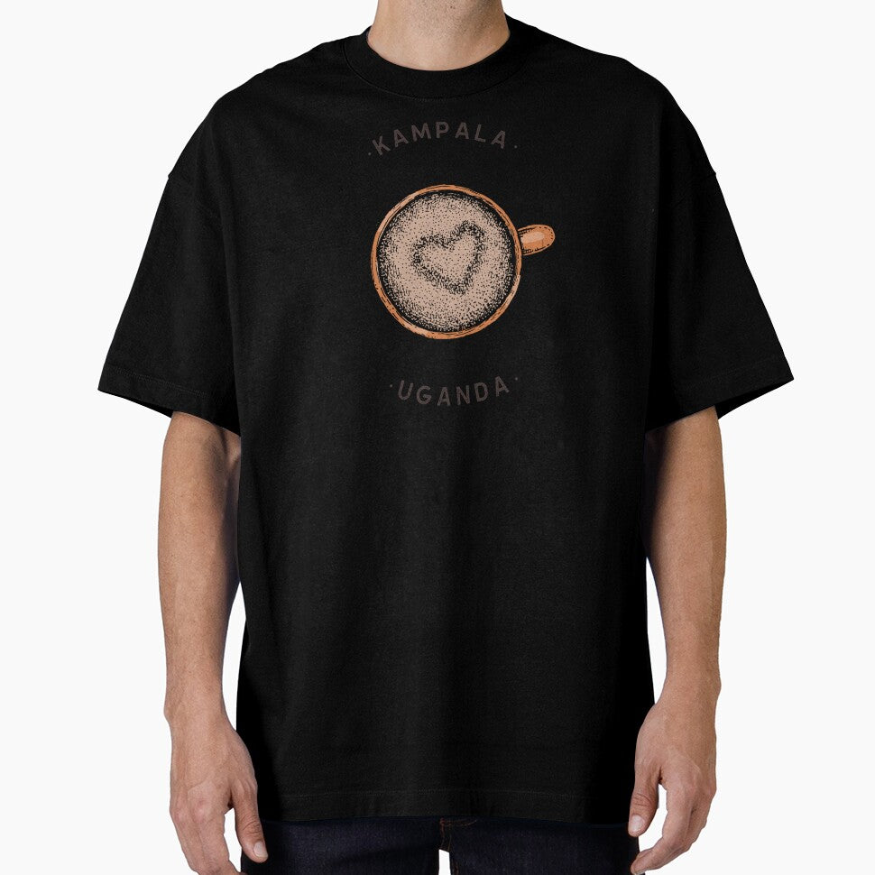 Kampala Uganda Coffee Lover Graphic by Bold & Brewed T-Shirts, Hoodie, Sweatshirt | BlankRebels.com (Image 1)