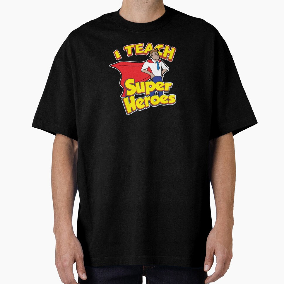 Teacher Teacher's Day Superheroes Teacher's Gift by haselshirt T-Shirts, Hoodie, Sweatshirt | BlankRebels.com (Image 1)