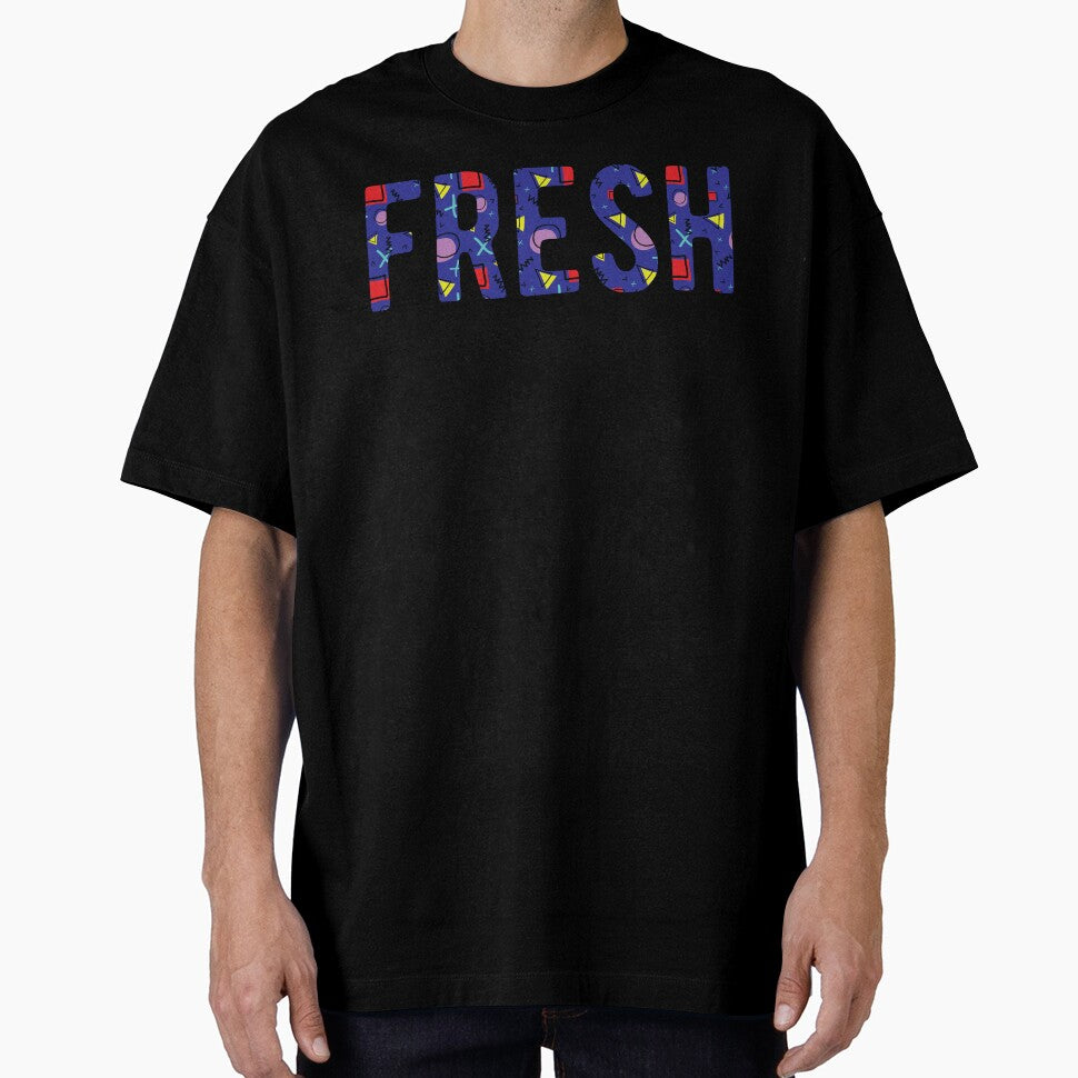 Fresh T-shirt (90's Memphis Pattern) by TrendyMerch