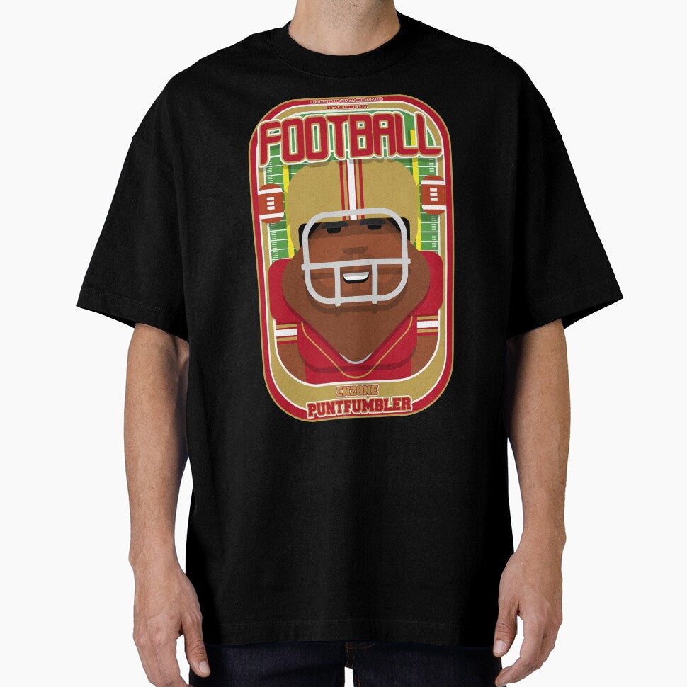 American Football Red and Gold - Enzone Puntfumbler - Hayes version by boxedspaper T-Shirts, Hoodie, Sweatshirt (Image 1)
