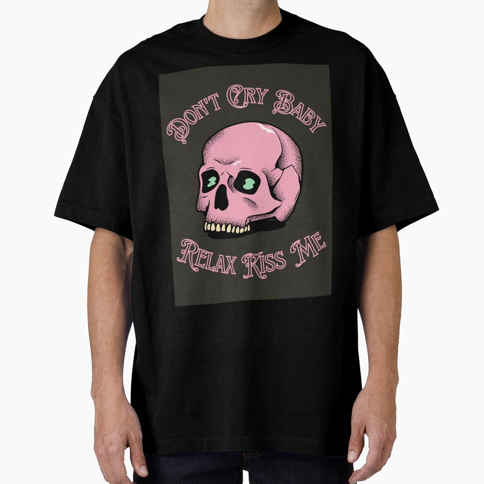 Don't Cry Baby Skull Graphic by MotionWaves T-Shirts, Hoodie, Sweatshirt | BlankRebels.com (Image 1)