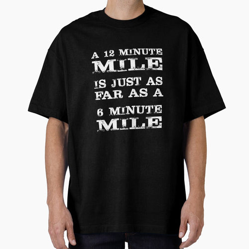 12 minute mile white by drwigglebutts T-Shirts, Hoodie, Sweatshirt | BlankRebels.com (Image 1)