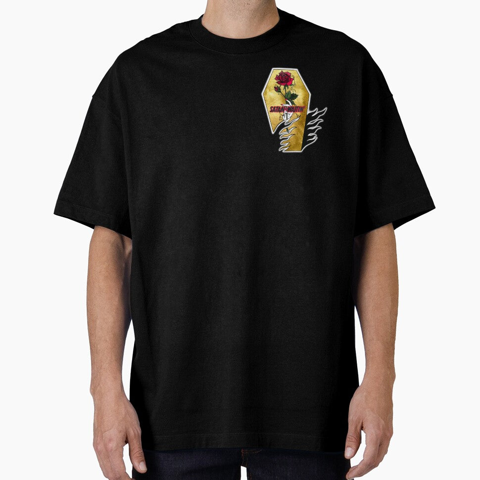 Satan is waitin by 2CRE8IVE4925 T-Shirts, Hoodie, Sweatshirt | BlankRebels.com (Image 1)
