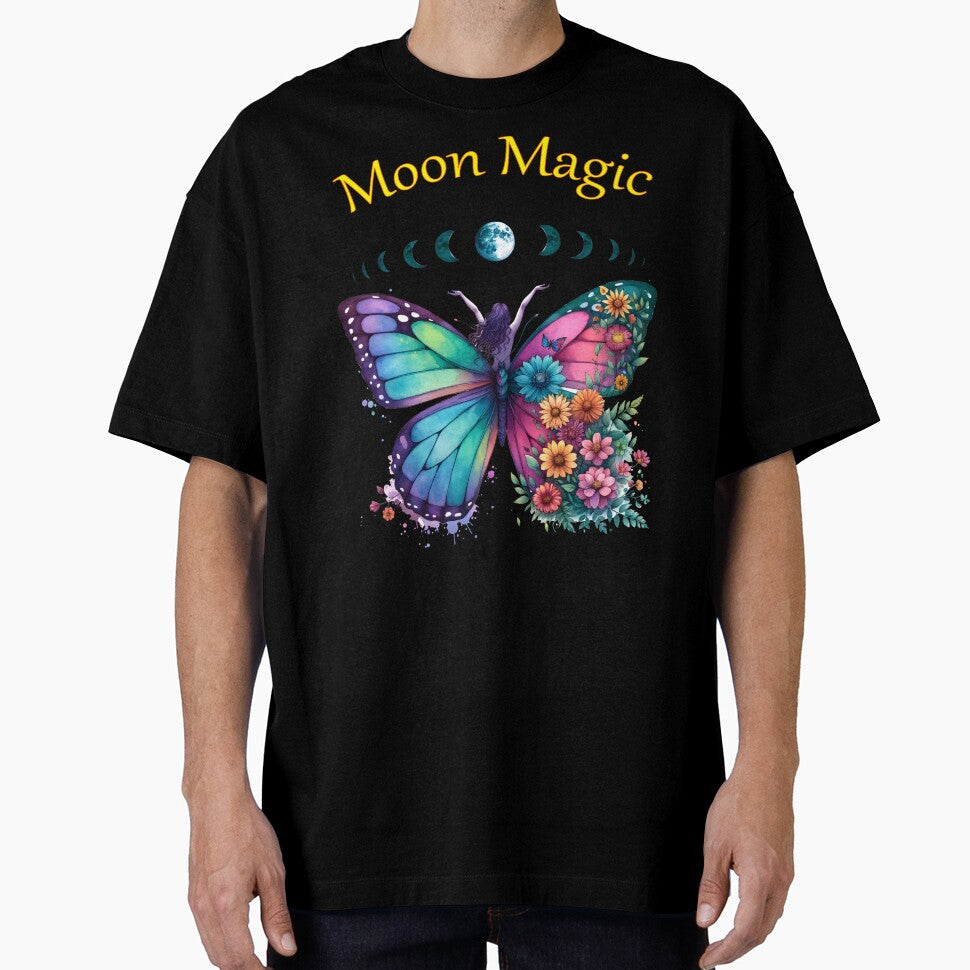 Moon Magic Celestial Butterfly by MysticOzzy T-Shirts, Hoodie, Sweatshirt | BlankRebels.com (Image 1)