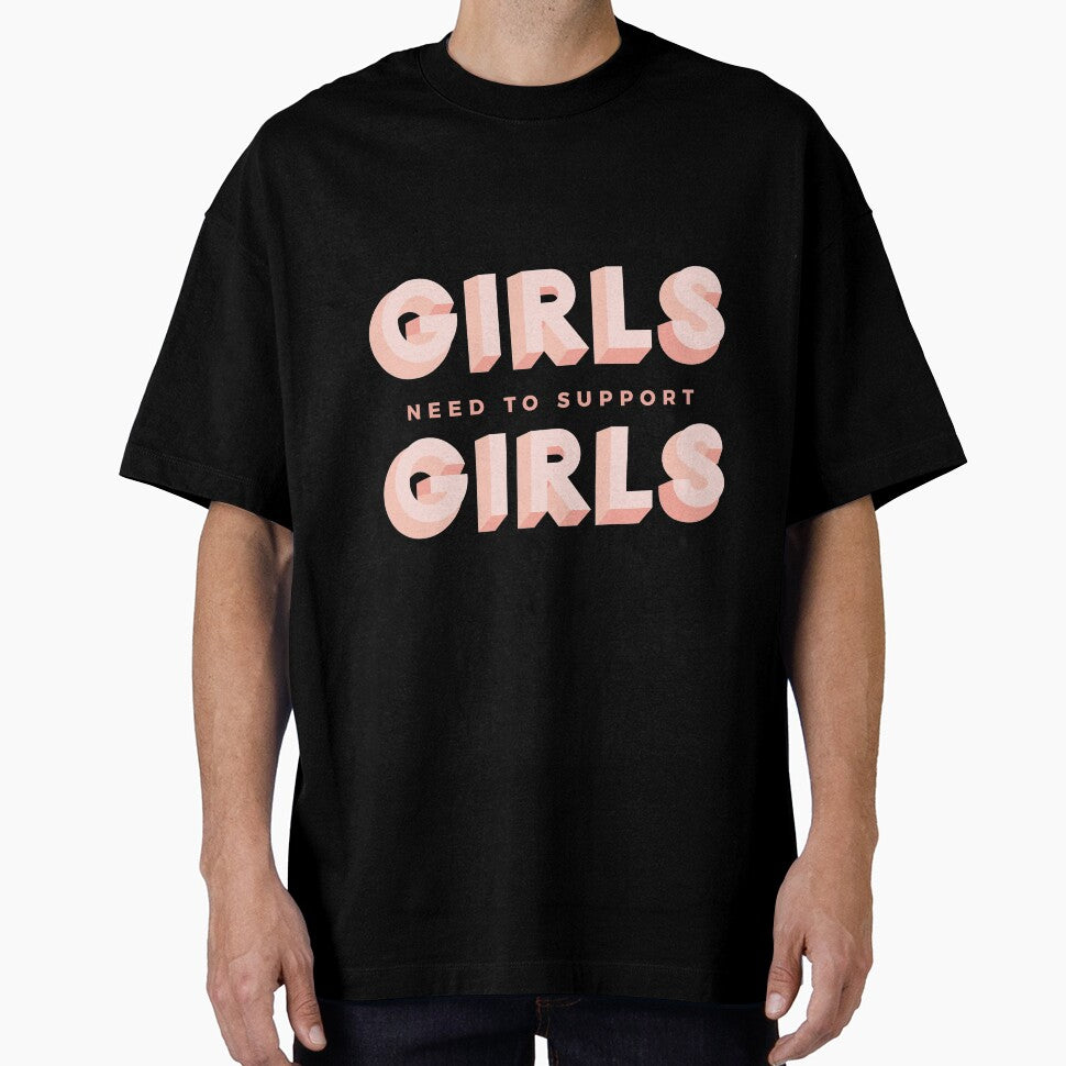 Girls Need To Support Girls. Halloween Time by So Witcasm ? T-Shirts, Hoodie, Sweatshirt | BlankRebels.com (Image 1)