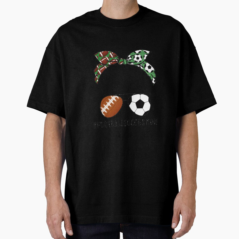 Football Soccer Mom by Amitta Art