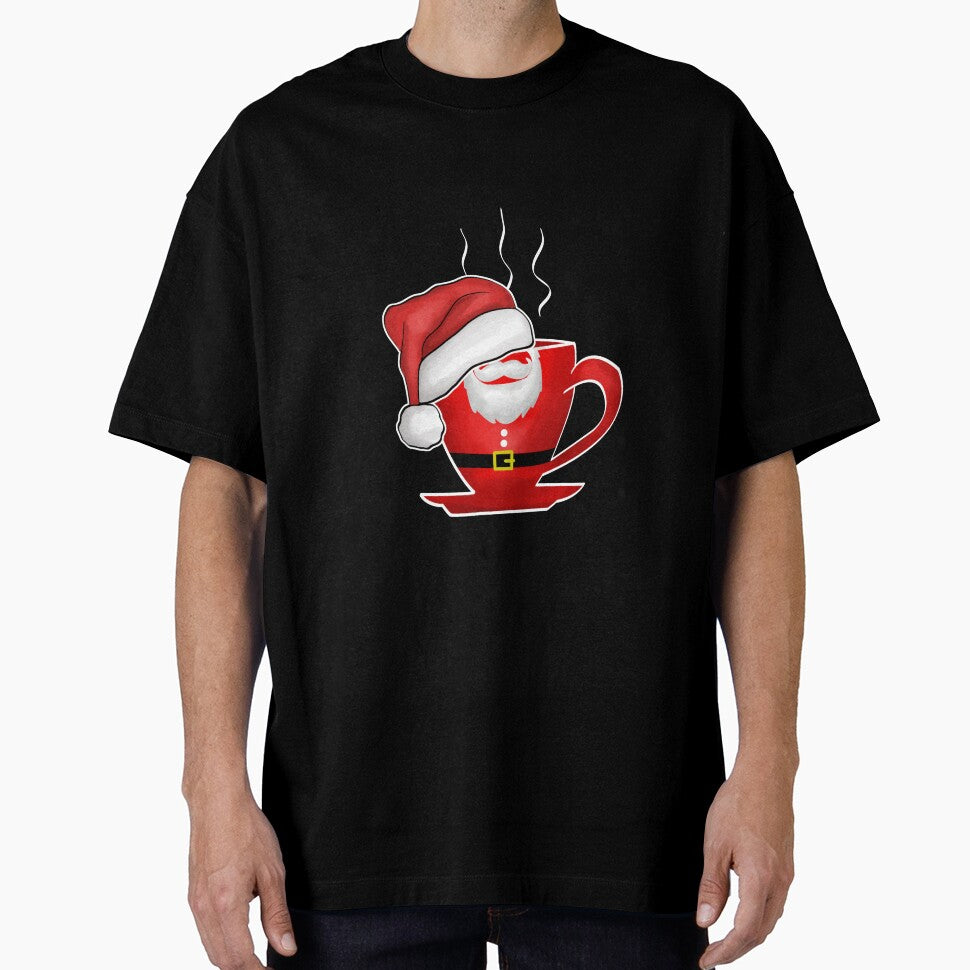 Cute Santa Elf Coffee Cup | Xmas Santa Clause Café Lover by Cedinho