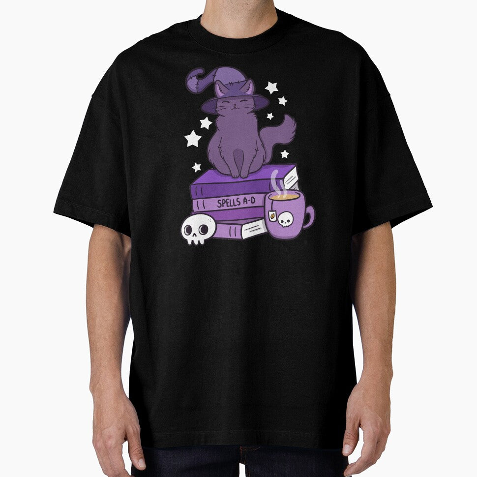 Feline Familiar 02 // Black | Nikury by nikury T-Shirts, Hoodie, Sweatshirt | BlankRebels.com (Image 1)