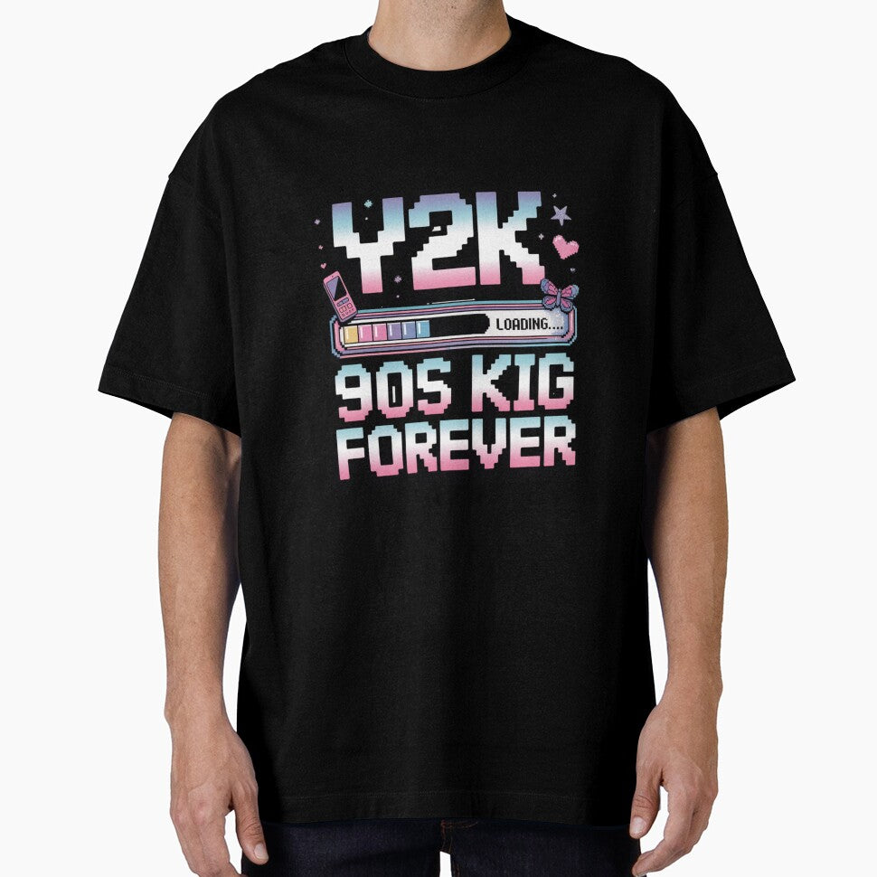 Y2K Loading – 90s Kid Forever Retro T-Shirts, Hoodie, Sweatshirt