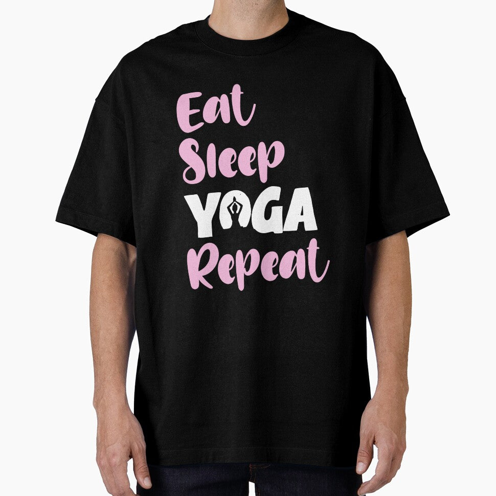 Eat Sleep Yoga Repeat Funny Yoga Lover Quote T-Shirts, Hoodie, Sweatshirt