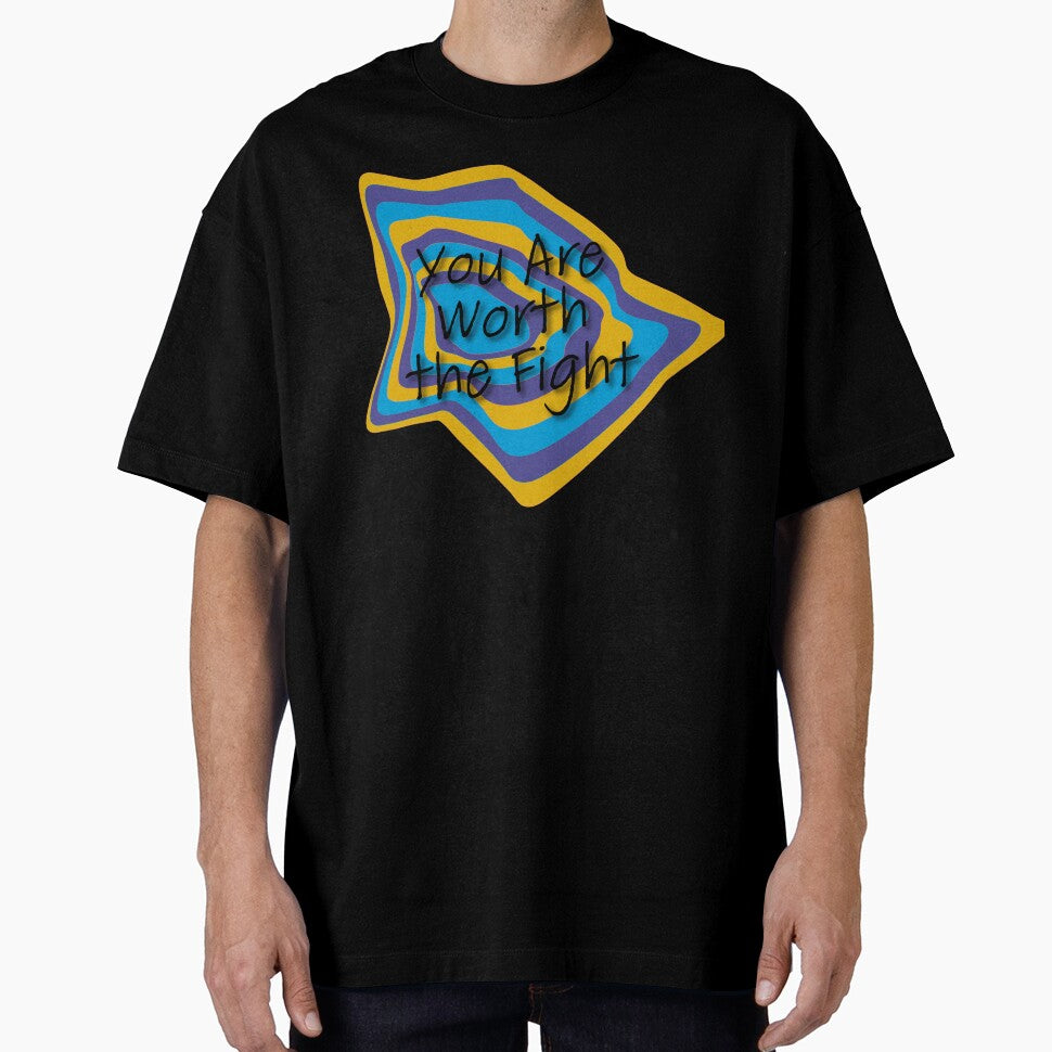 You Are Worth the Fight by Lezbo1986 T-Shirts, Hoodie, Sweatshirt | BlankRebels.com (Image 1)
