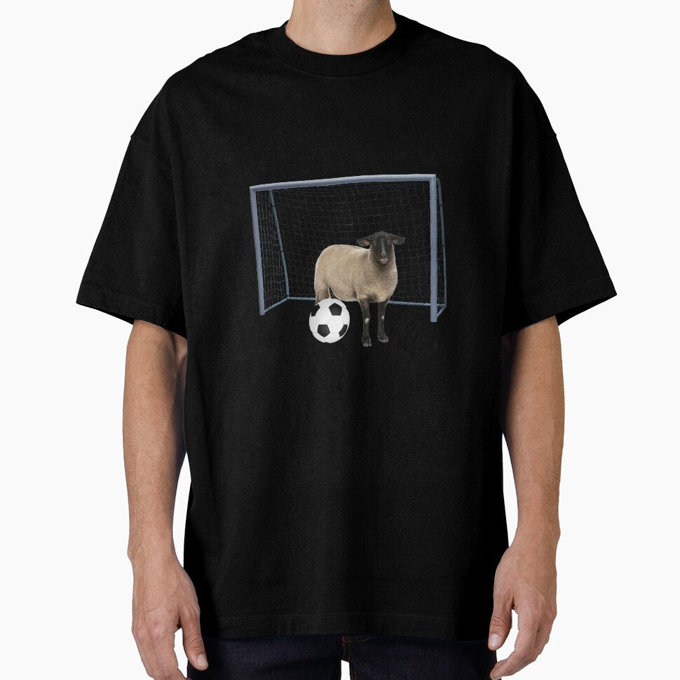 Sheep - Football soccer goal by Move-Art
