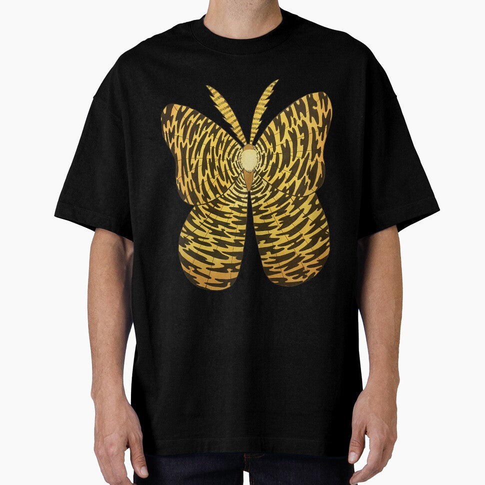 Yellow Moth Pattern by uzlvrlwwsux58 T-Shirts, Hoodie, Sweatshirt | BlankRebels.com (Image 1)