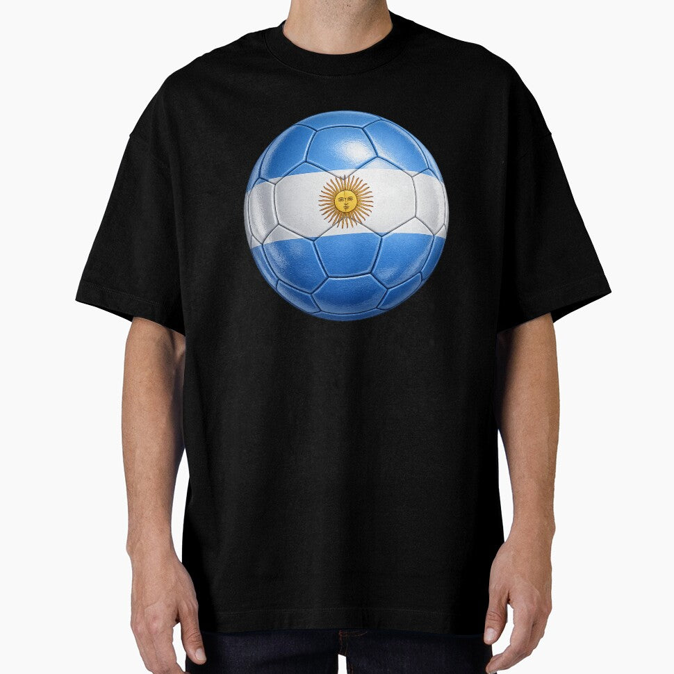 Argentina Flag Football Design by redsharkuk