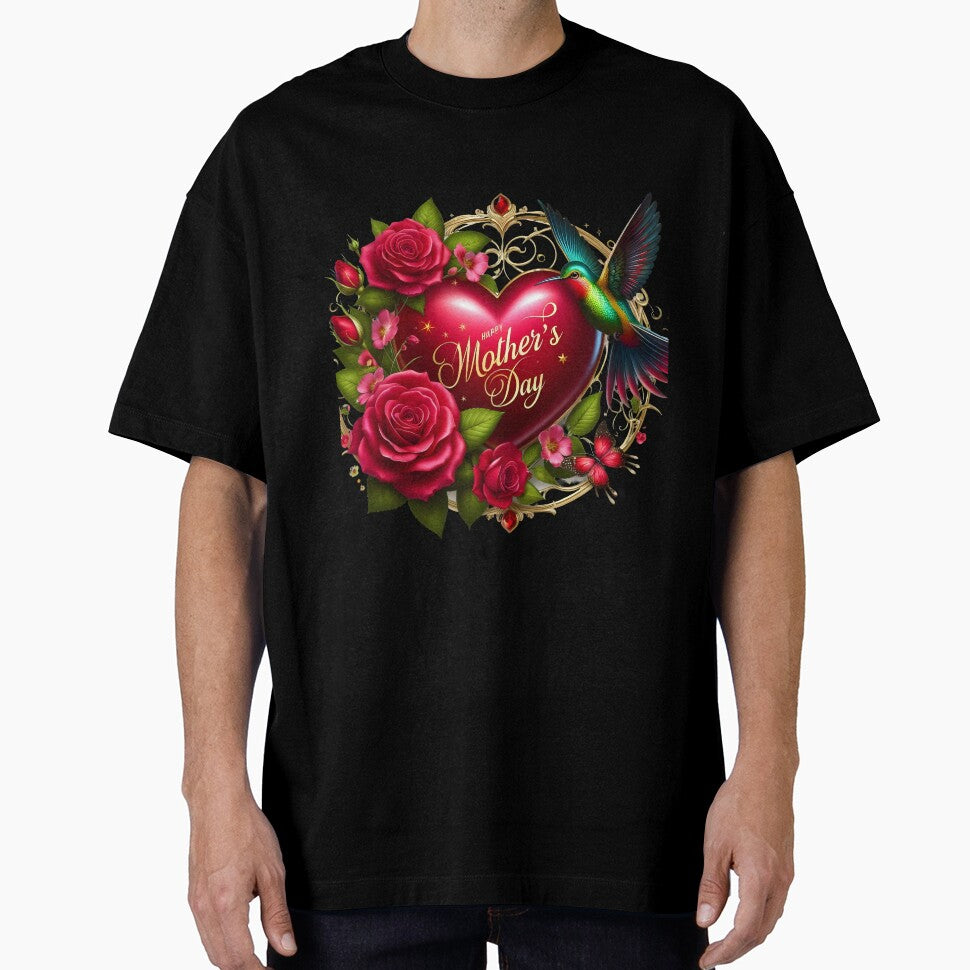 For Mother's Day 2024: 3D Heart With Flowers by sofia1971 T-Shirts, Hoodie, Sweatshirt | BlankRebels.com (Image 1)