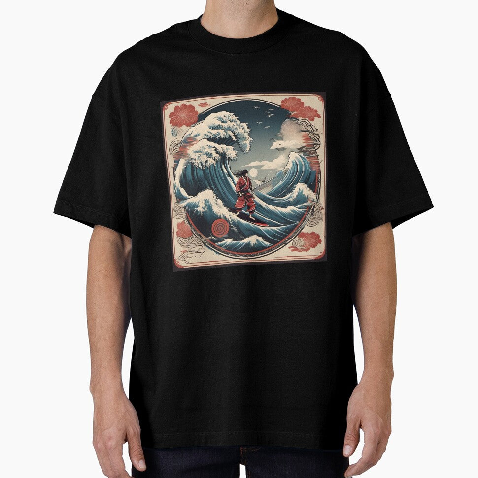 Surfer Samurai Writer by AbsoluteA T-Shirts, Hoodie, Sweatshirt | BlankRebels.com (Image 1)