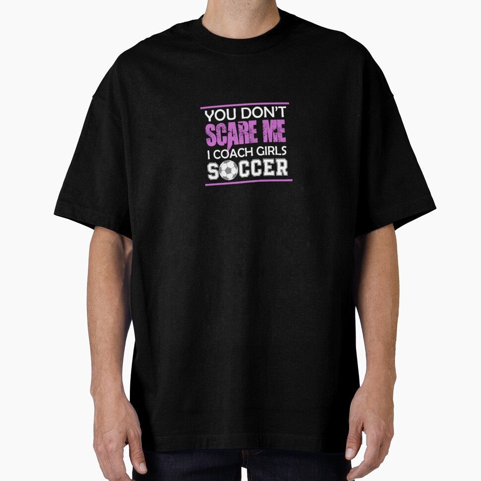 You Dont Scare Me I Coach Girls Soccer Funny Crazy Mom Life PopSocket by hadleydesigns