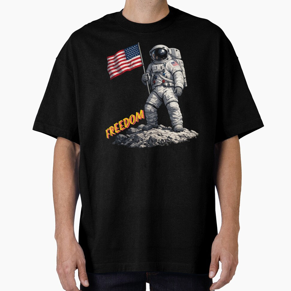 Freedom Astronaut by BsDrip T-Shirts, Hoodie, Sweatshirt | BlankRebels.com (Image 1)
