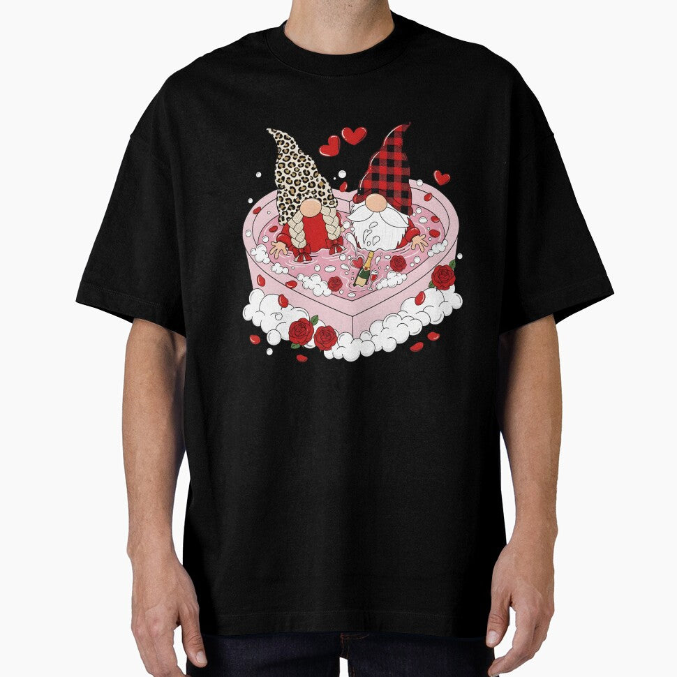Gnome Valentines Couple Valentine Gnome by KroghDs T-Shirts, Hoodie, Sweatshirt | BlankRebels.com (Image 1)