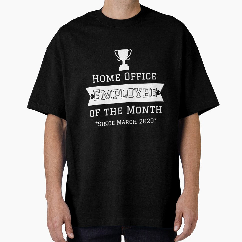 Home Office Employee Of The Month Since March 2020 Trophy Design by Angela Mello T-Shirts, Hoodie, Sweatshirt (Image 1)