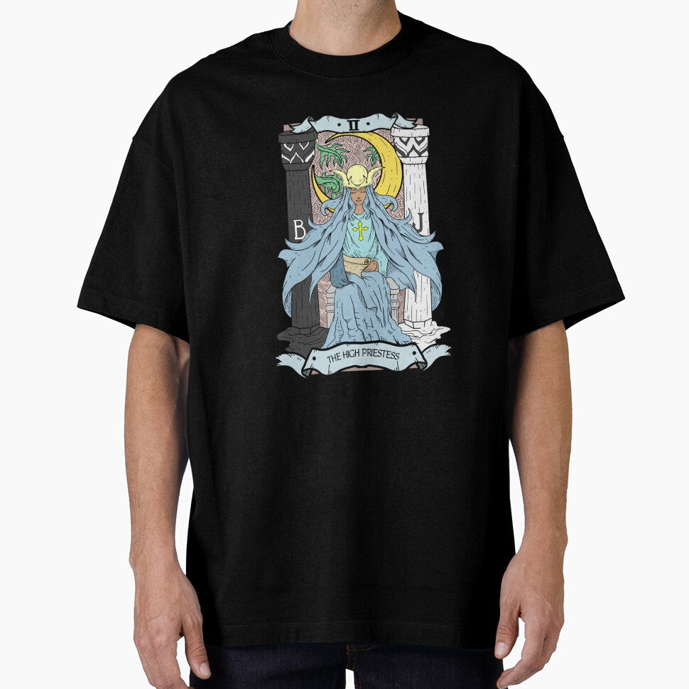 Tarot Card The High Priestess II Occult Vintage Color by taaddison50 T-Shirts, Hoodie, Sweatshirt | BlankRebels.com (Image 1)