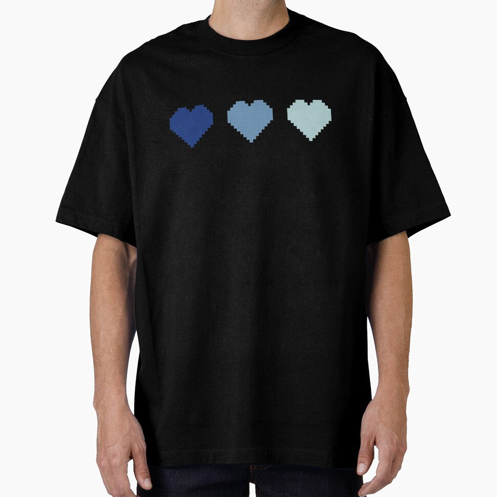 My blue fading heart by VZORY