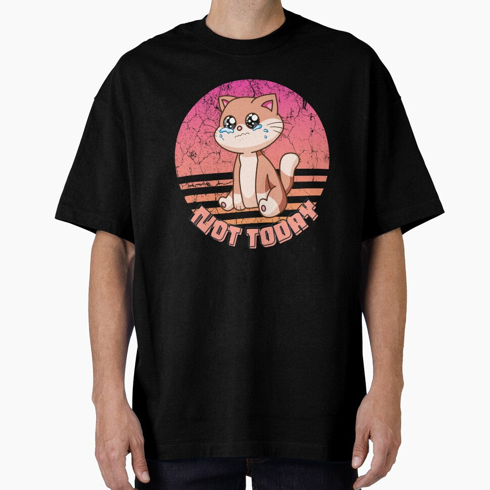 Sad Cat In Grunge by tnwbank T-Shirts, Hoodie, Sweatshirt | BlankRebels.com (Image 1)