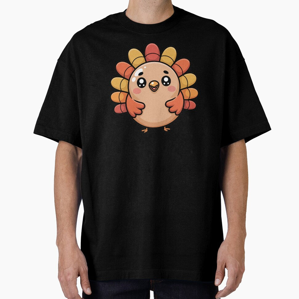 kawaii thanksgiving turkey by jkrphoto T-Shirts, Hoodie, Sweatshirt | BlankRebels.com (Image 1)