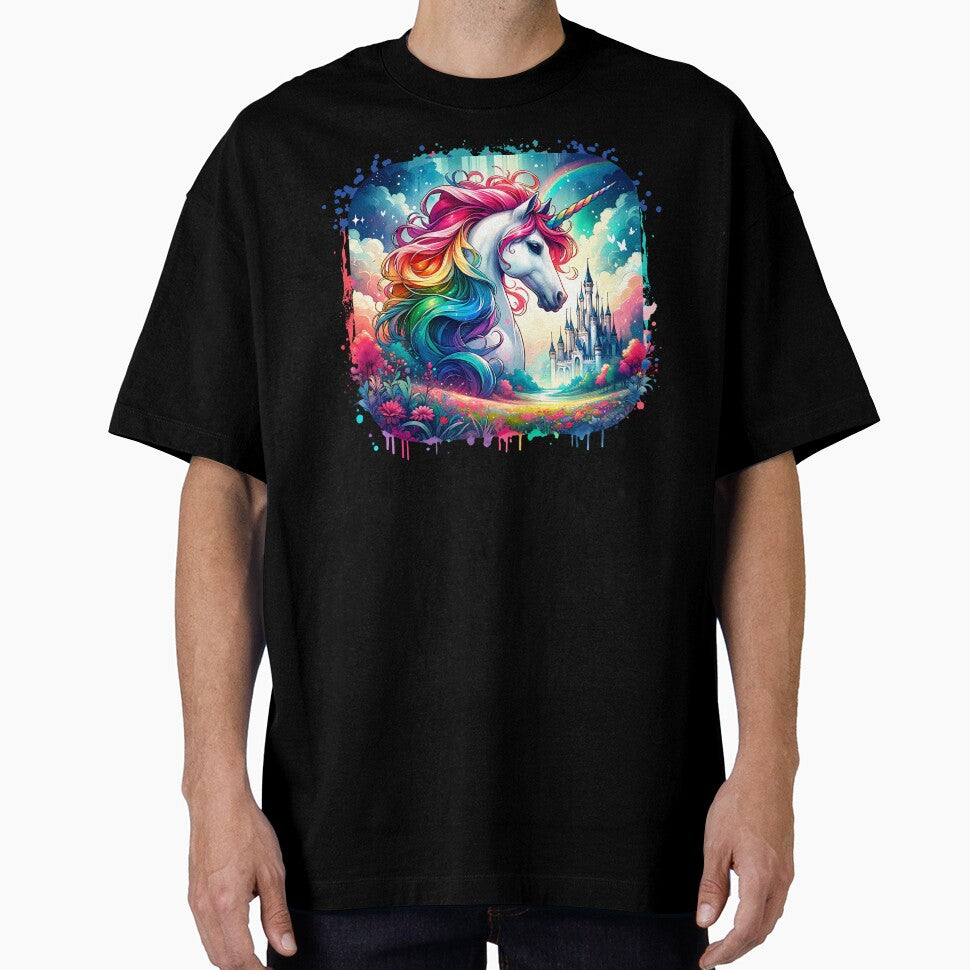 Rainbow Unicorn by I-I-Trading-Co T-Shirts, Hoodie, Sweatshirt | BlankRebels.com (Image 1)