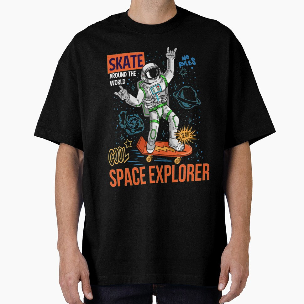 Astronaut Skater by YoungTo T-Shirts, Hoodie, Sweatshirt | BlankRebels.com (Image 1)