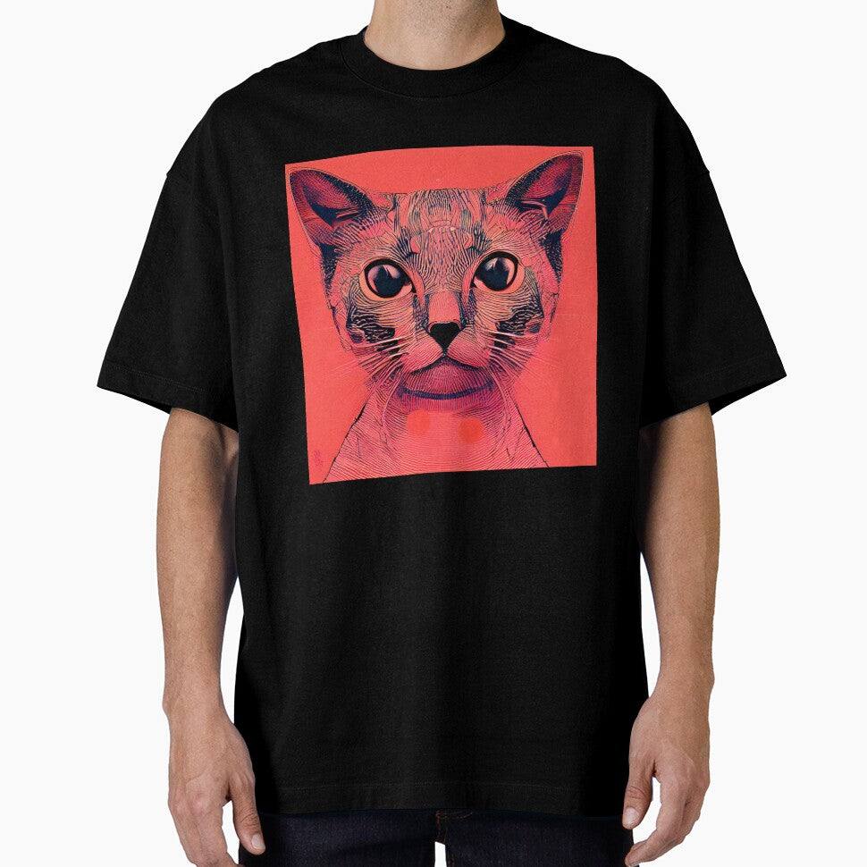 cat portrait  painting #2 by supeart T-Shirts, Hoodie, Sweatshirt | BlankRebels.com (Image 1)