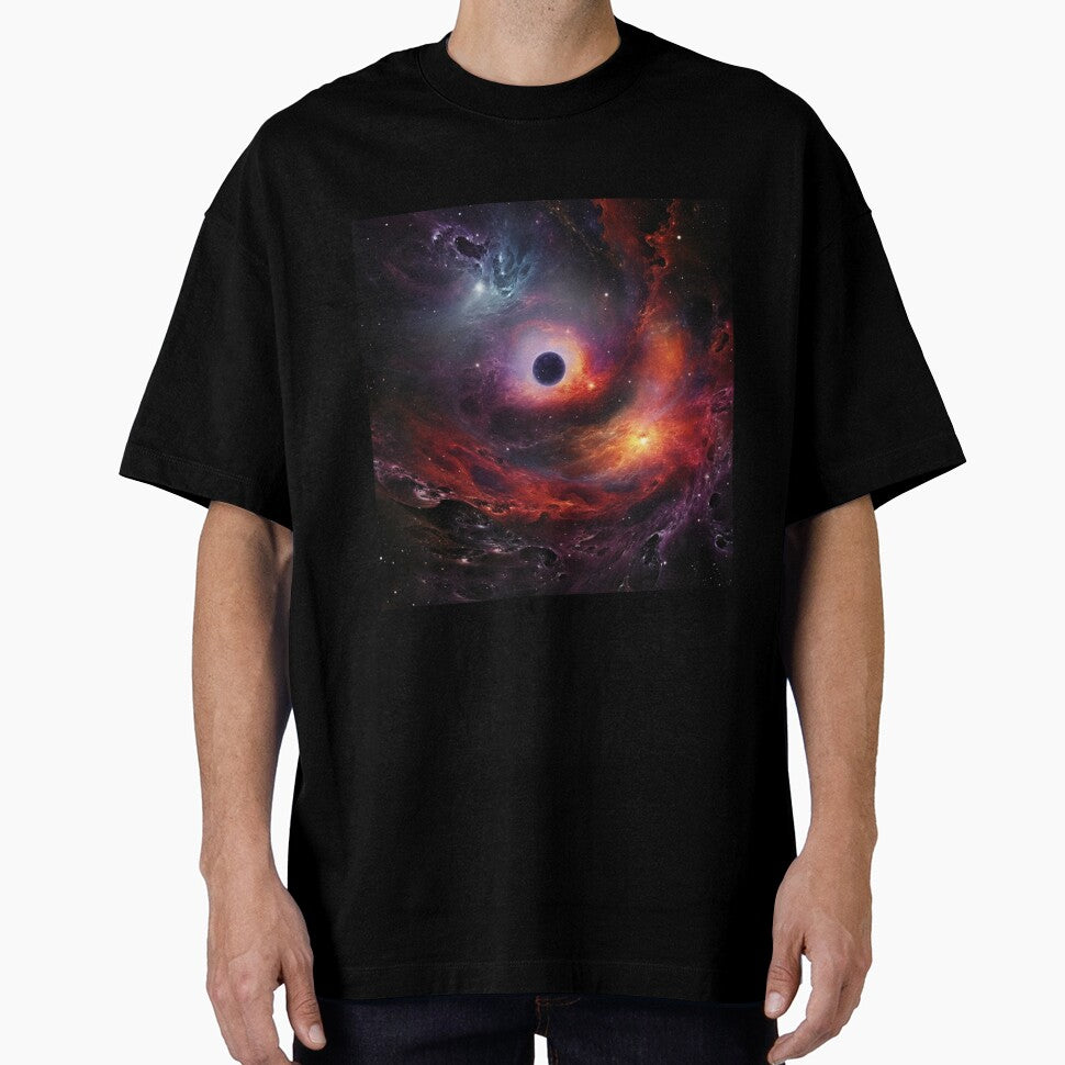 Dark Fantasy Landscape - Black Hole Gravity by Fantasy Masterpiece T-Shirts, Hoodie, Sweatshirt | BlankRebels.com (Image 1)