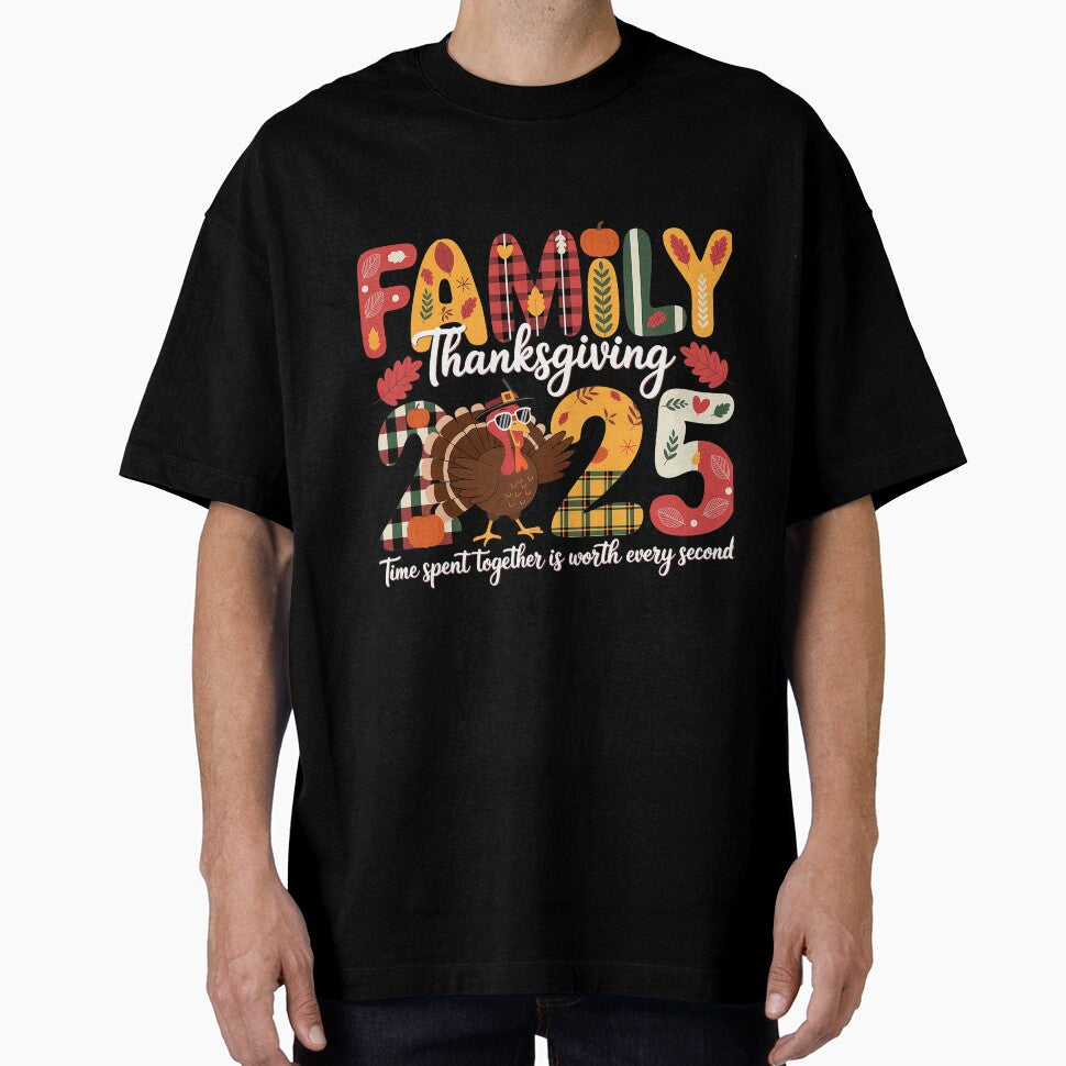 Family Thanksgiving Cute Turkey Warm Autumn Festive by clarabersetart T-Shirts, Hoodie, Sweatshirt (Image 1)