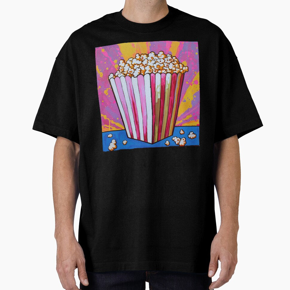 Movie Popcorn Pop Art 8 by AstroRisq