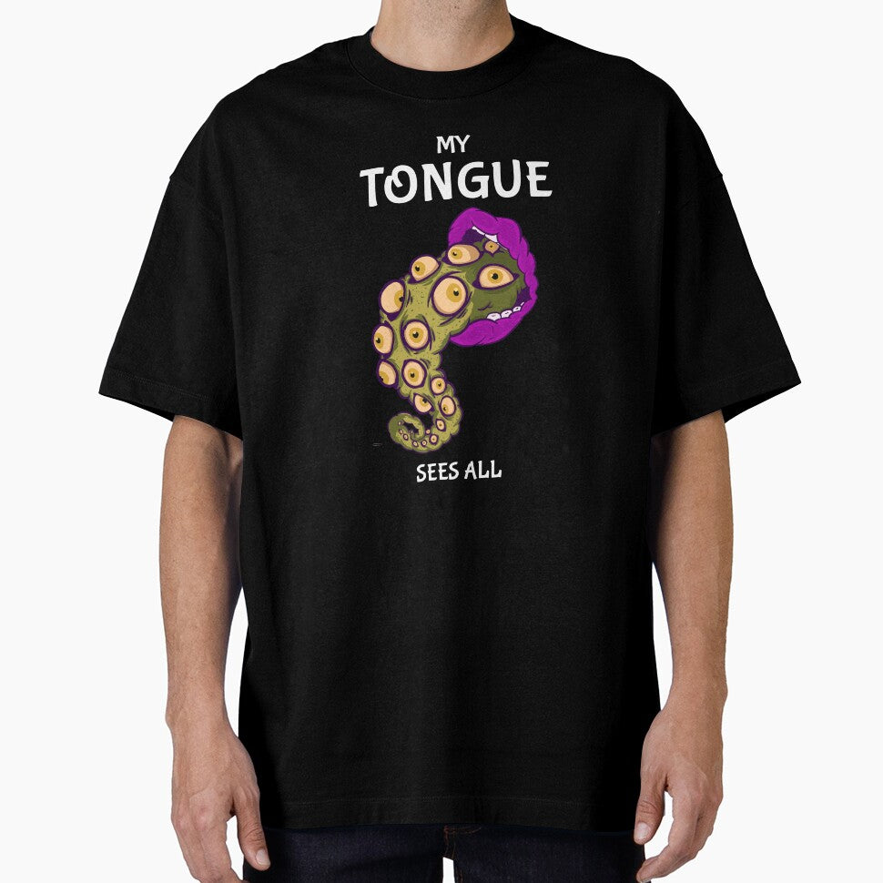 My Tongue sees all Retro 90's by NVKshoppe