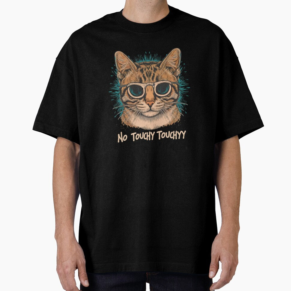 Cat  No touchy touchy by Coollzone T-Shirts, Hoodie, Sweatshirt | BlankRebels.com (Image 1)