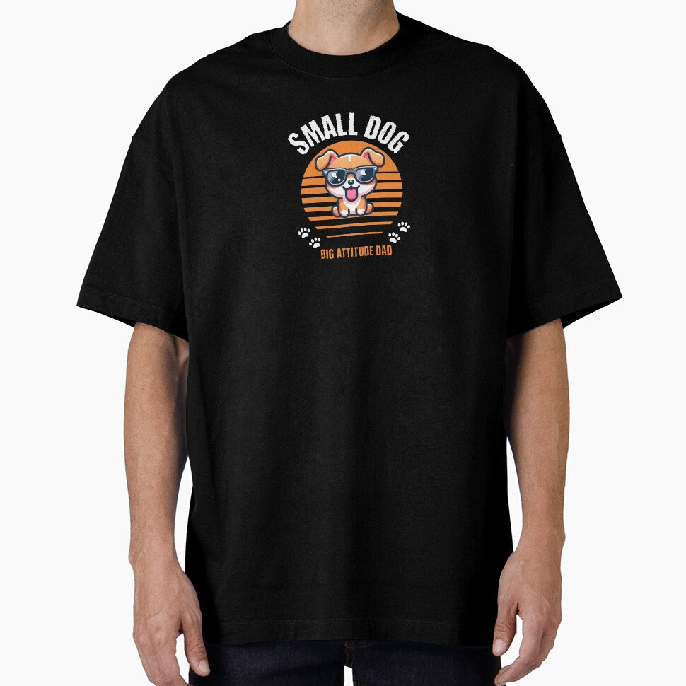 Small Dog Big Attitude Dad by Aurathreads2 T-Shirts, Hoodie, Sweatshirt | BlankRebels.com (Image 1)