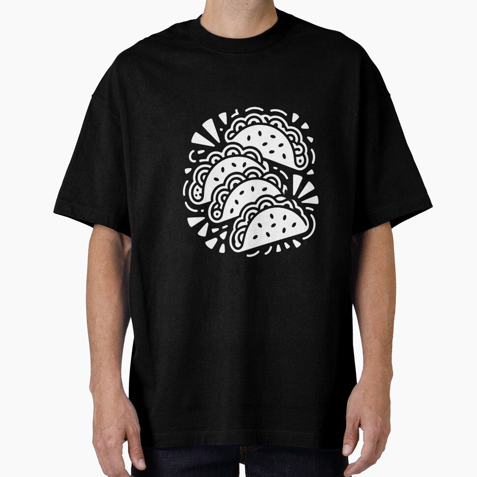Colorful Tacos T-Shirt | Festive Taco Tuesday Celebration by Reichcorp Hoodie, Sweatshirt | BlankRebels.com (Image 1)