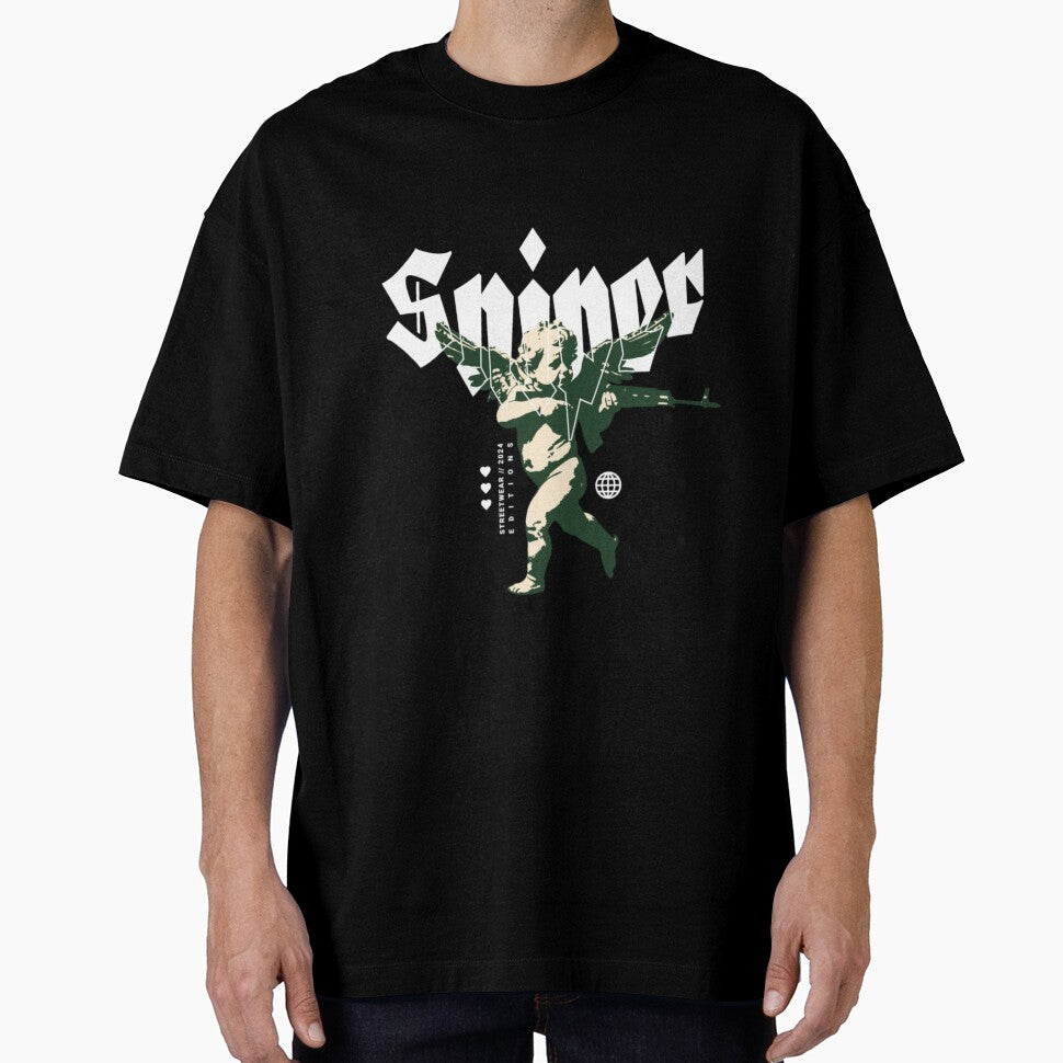Cupid Sniper Streetwear by MultiNova T-Shirts, Hoodie, Sweatshirt | BlankRebels.com (Image 1)