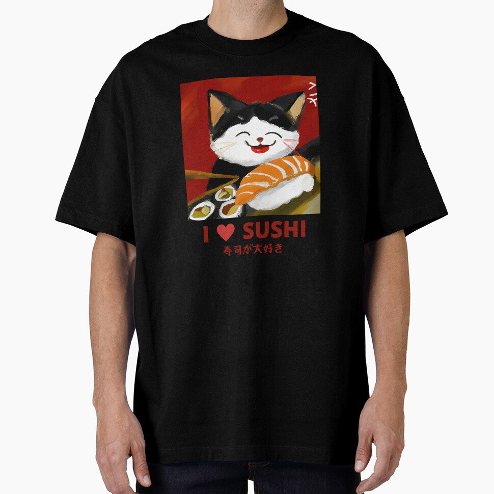 I Love Sushi by gregblomberg T-Shirts, Hoodie, Sweatshirt | BlankRebels.com (Image 1)