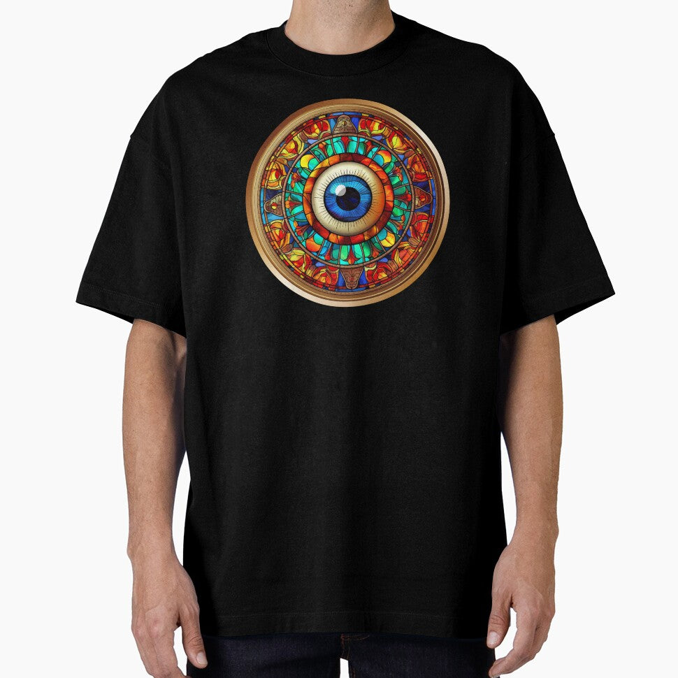 Evil Eye Stained Glass by OutbreakDesigns T-Shirts, Hoodie, Sweatshirt | BlankRebels.com (Image 1)