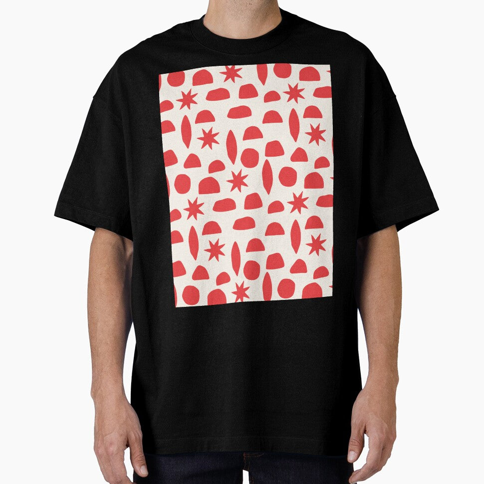 BOHO HENRI MATISSE CHARCOAL VINTAGE RED ON CREAM by blomastudios T-Shirts, Hoodie, Sweatshirt | BlankRebels.com (Image 1)