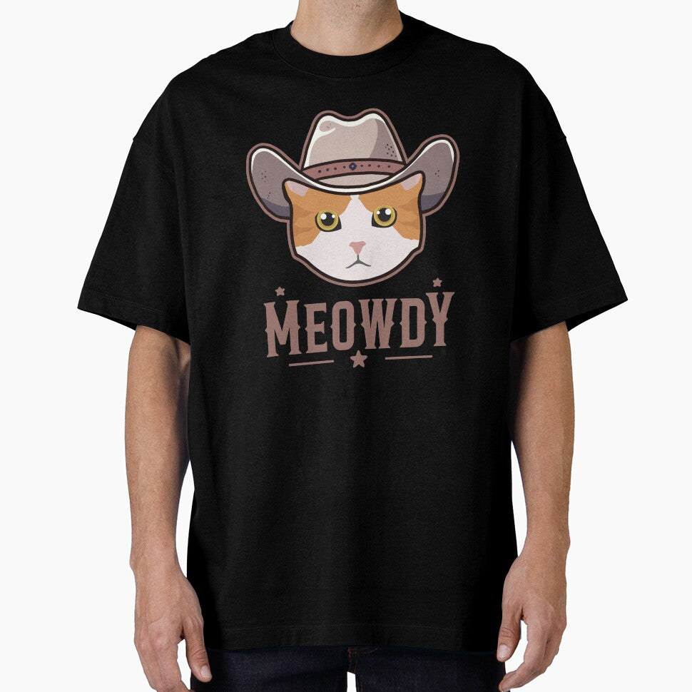 Ginger Orange Cat Meowdy by Clara Hollins T-Shirts, Hoodie, Sweatshirt | BlankRebels.com (Image 1)