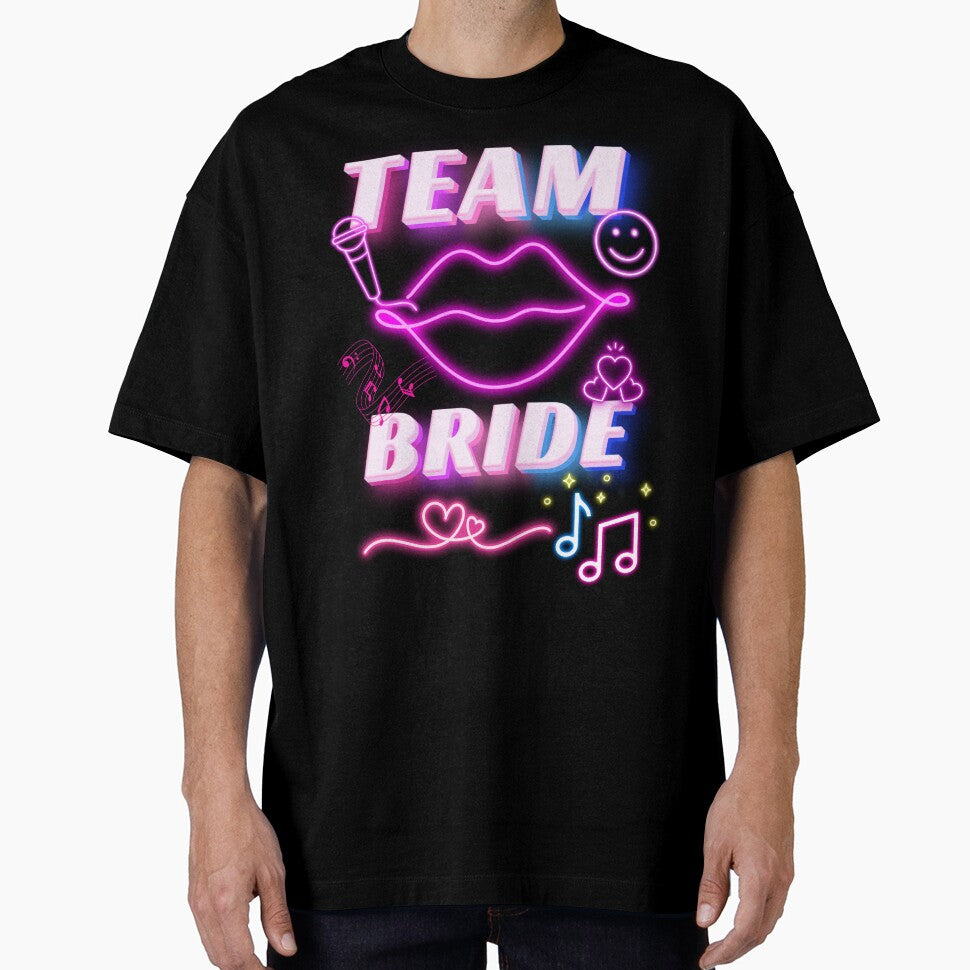Neon Team Bride by Eranthe Bernardo T-Shirts, Hoodie, Sweatshirt | BlankRebels.com (Image 1)