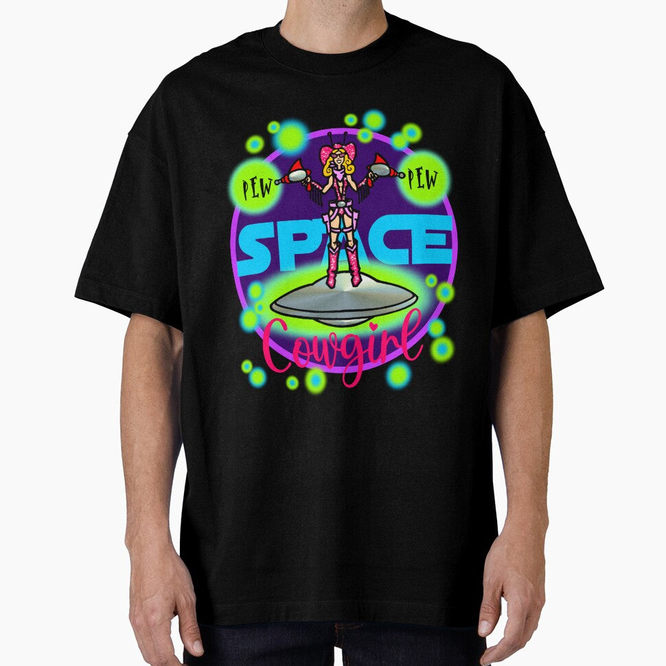 Space Cowgirl by sandpiperstudio T-Shirts, Hoodie, Sweatshirt | BlankRebels.com (Image 1)